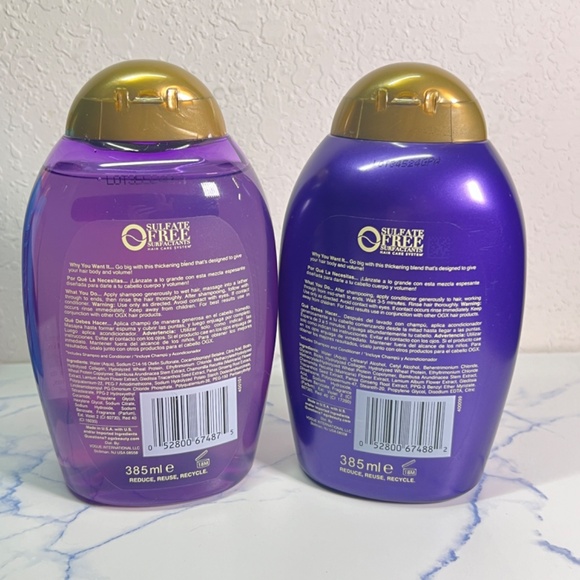 NEW OGX Women's Shampoo & Conditioner 4pk BUNDLE - Picture 5 of 7